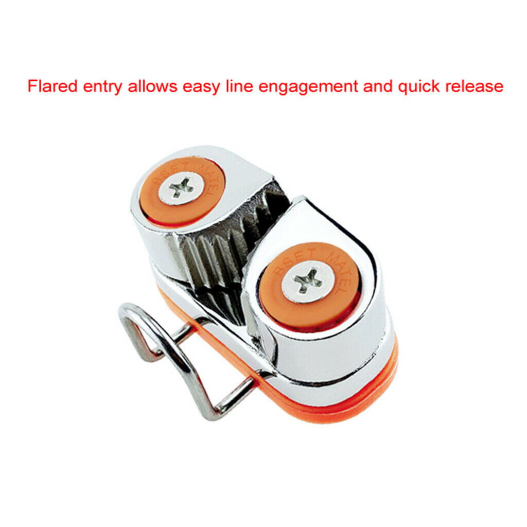 1 Pcs Rowing Boat Fast Entry Cleats Canoe Kayak Cam Cleat for 3mm-12mm Rope