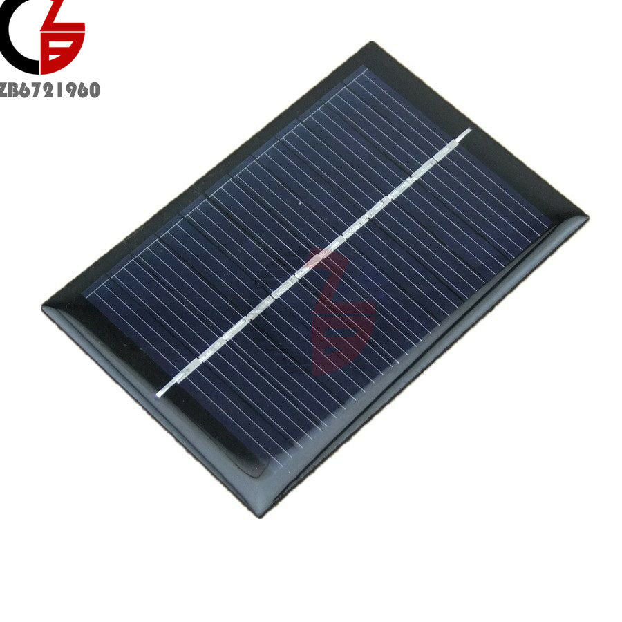 0.6W 6V 100mA  Polycrystalline Mini Epoxy Solar Panel Photovoltaic Cell Charger