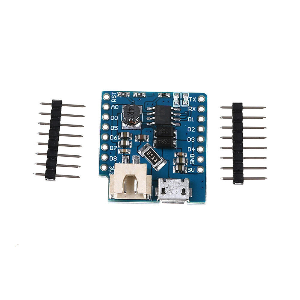 WeMos D1 mini Single Lithium Battery Charging Board D1 Lithium Battery Boost US