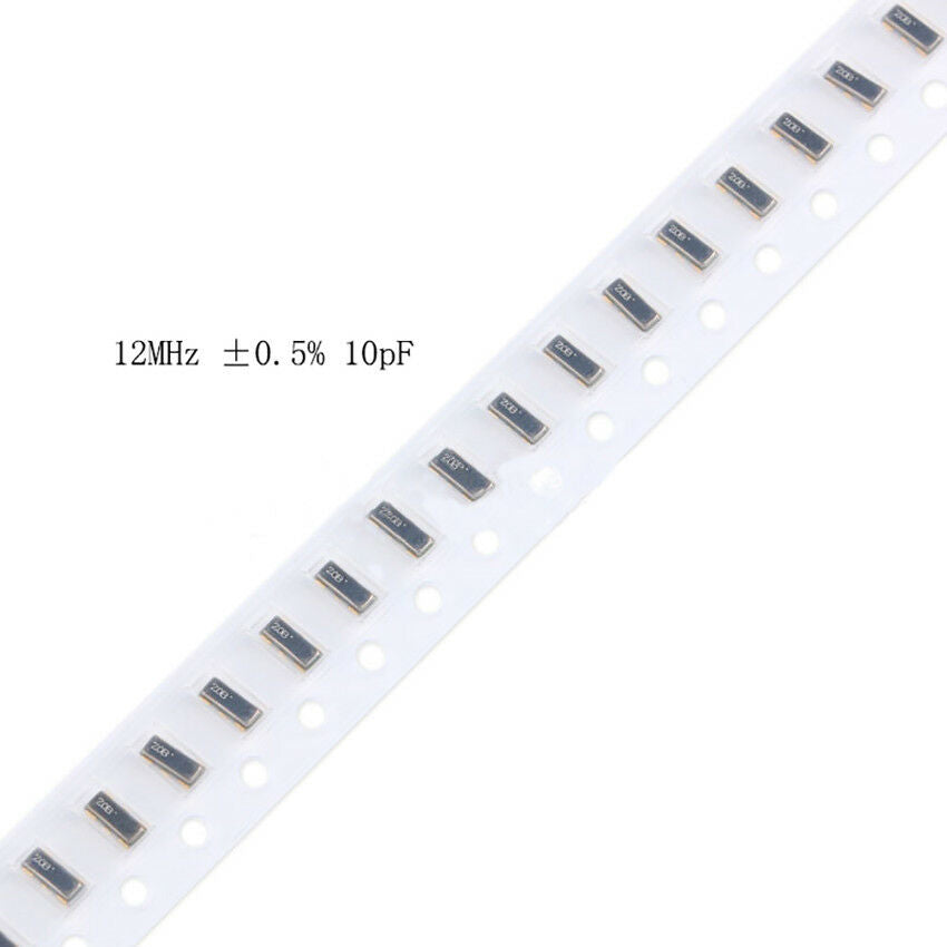 10pcs SMD-3Pin CSTCE12M0G52-RO 12M HZ 12.000MHZ Ceramic Crystal Â±0.5% 10pF