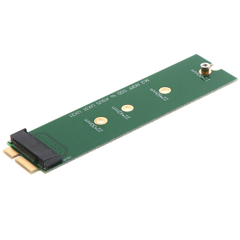 1Pc M.2 NGFF SSD to 18 Pin Extension Adapter Card for UX31 UX21 UX21E UX3.l8