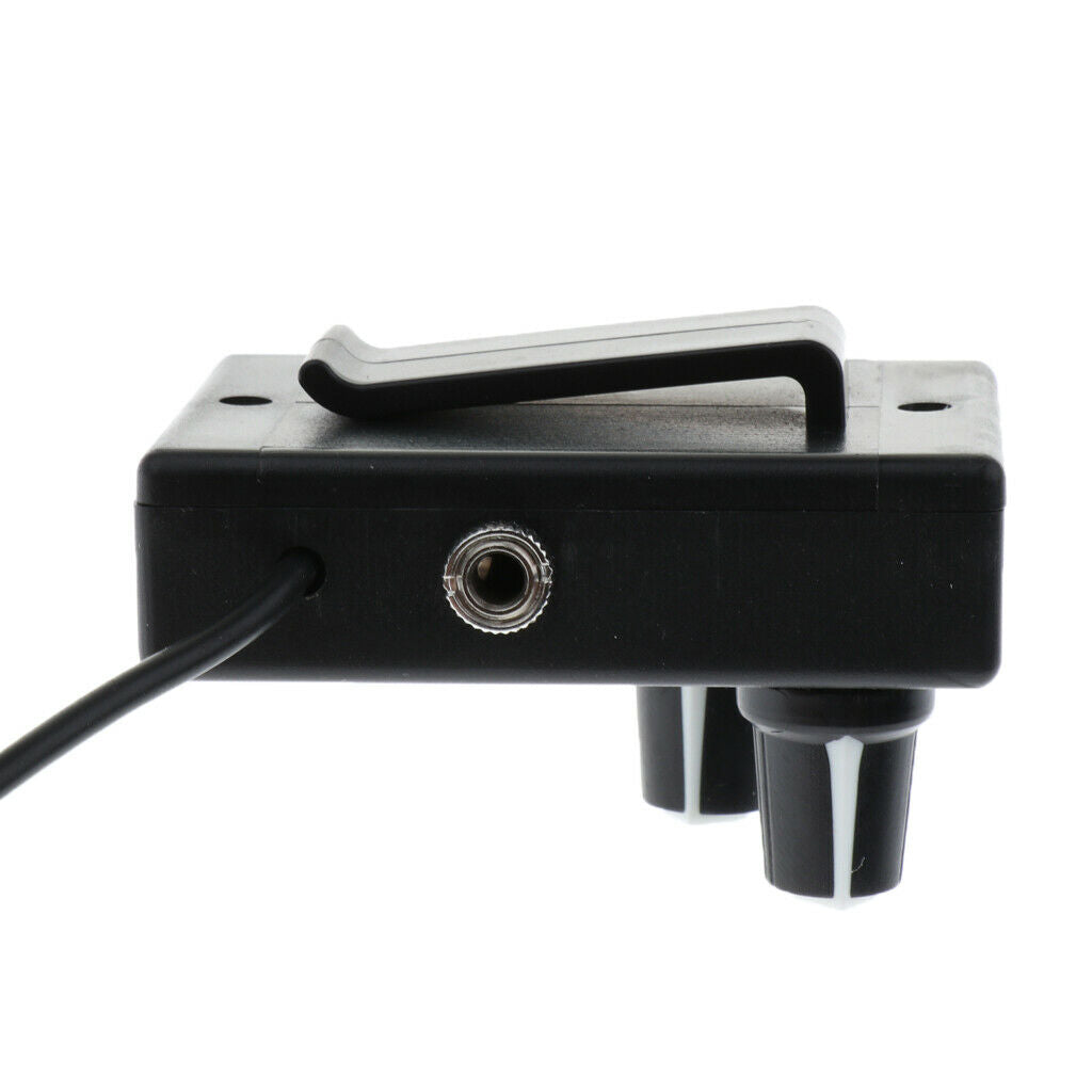 Acoustic Guitar Pickup Clip On Soundhole Transducer with Tone Volume Control