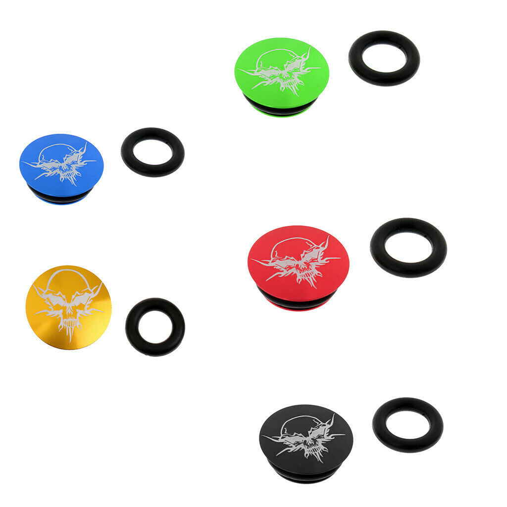 Alloy Bike Crank Cap Bicycle Cranksets Cover Fixing Bolt Dustproof  blue