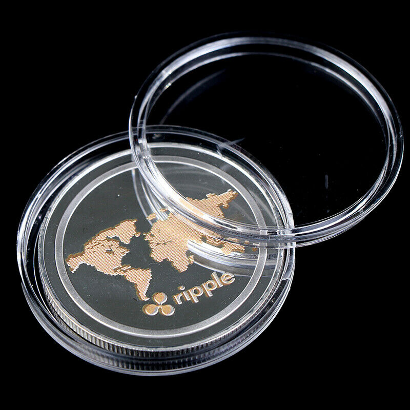 1pc Ripple coin XRP CRYPTO Commemorative Ripple XRP Collectors Coin G Jc