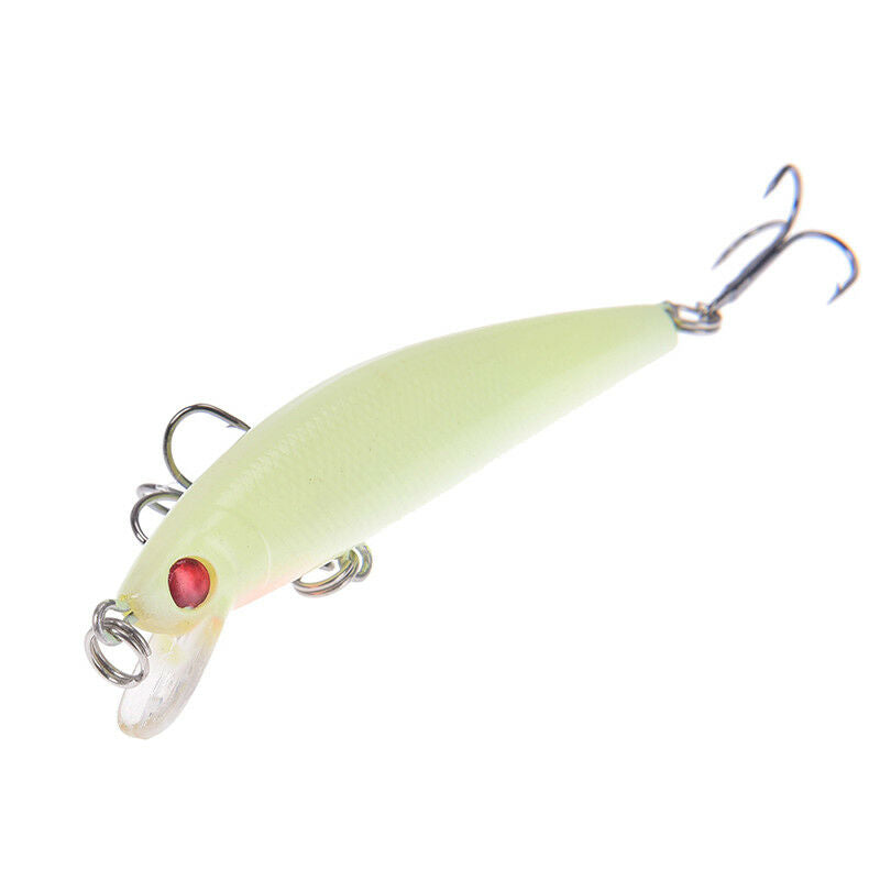 fishing lure bait kit luminous vib popper crank minnow pencil glow lures 1.l8