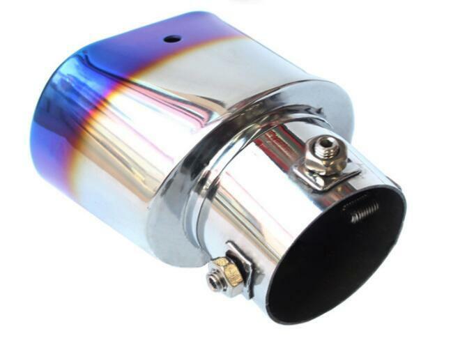 Car Auto Exhaust Pipe Tail Muffler Tip Stainless Steel for Dia Less than 55mm