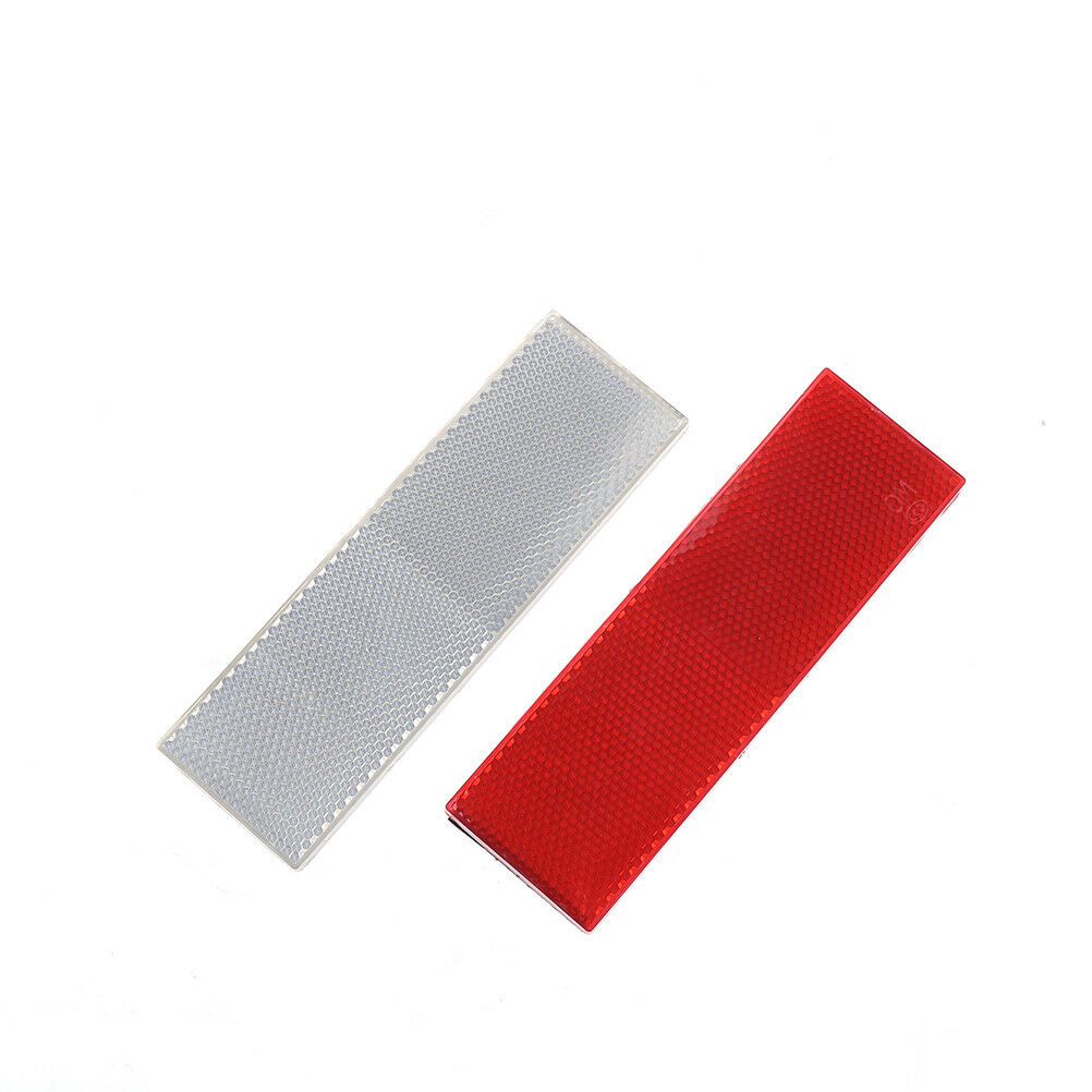 1PC red warning reflective safety plate reflector stickers for car truck DD
