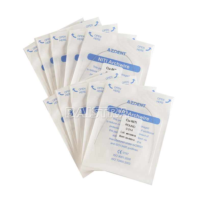 50 Bags Dental Orthodontic Arch Wires Cu-NiTi Copper Round 014" CA Ovoid