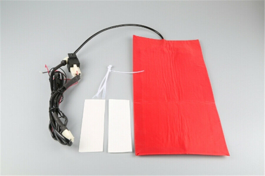 25W Safe & Reliable Motorcycle Heating Seat Pad High /Low with a Circular Switch