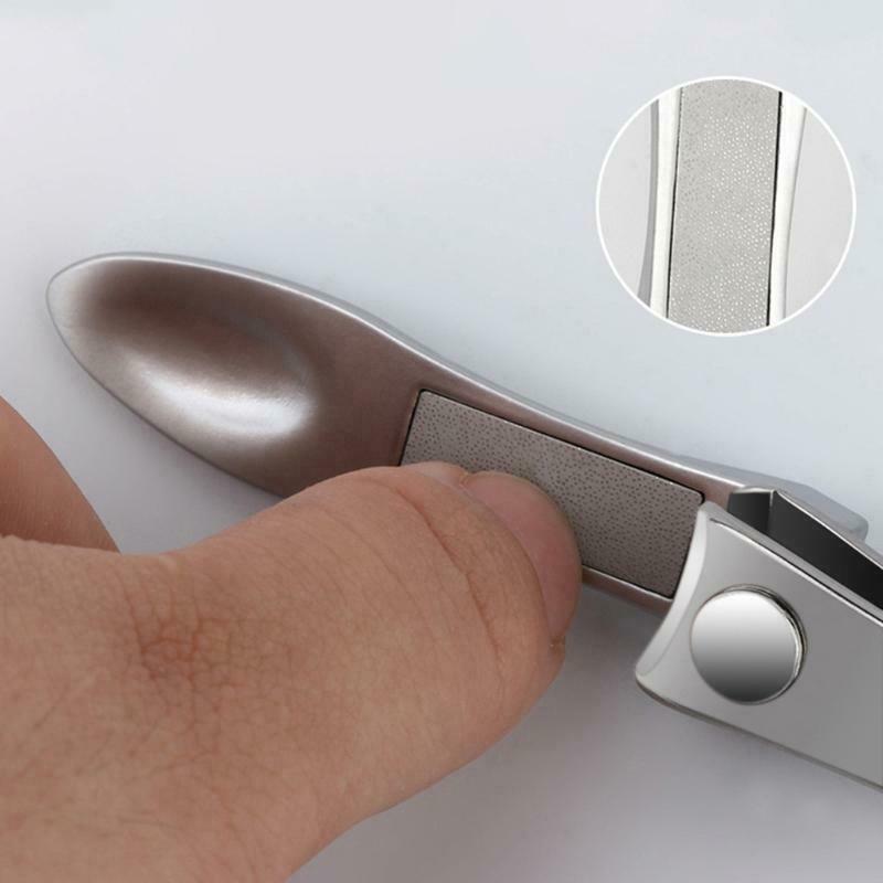Profession Nail Clipper Stainless Steel Toenail Cutter Fingernail Scissor Trimme