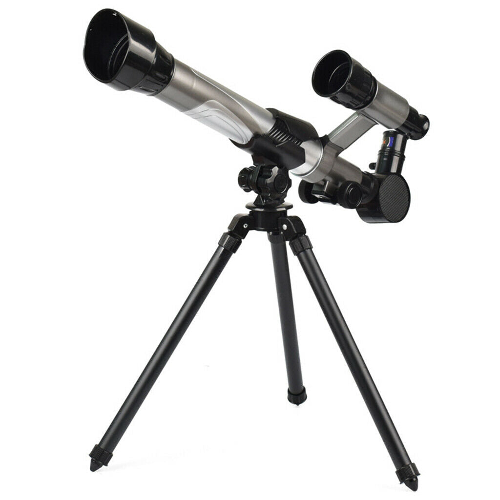 Children Astronomy Reflector Telescope w/ Tripod Compact Gift for Kids