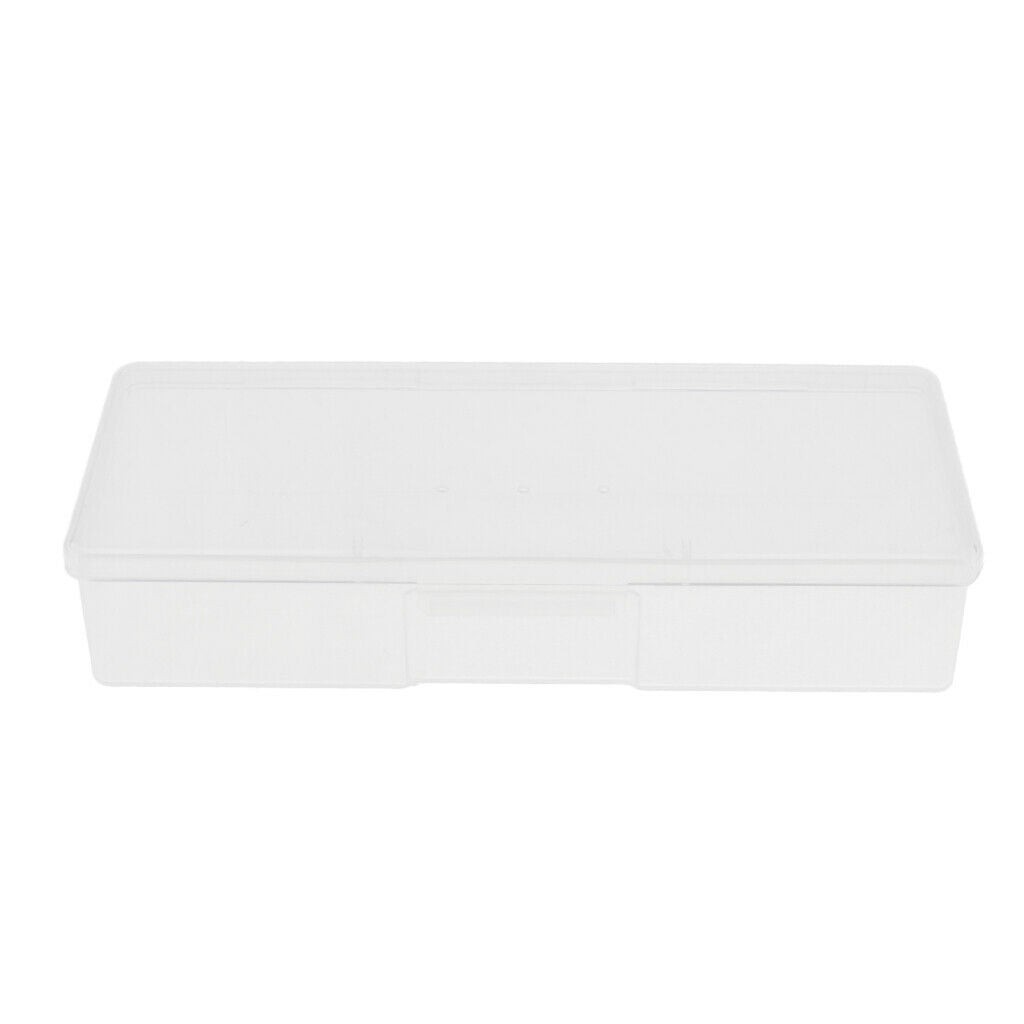 2 Pcs Microblading Pens Pencils Plastic Box Holder Organizer Case Manual Tattoo