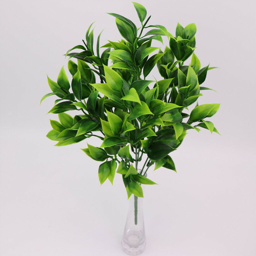 Artificial Plant Green Bush Shrub Grass Vine Plants Decor Home
