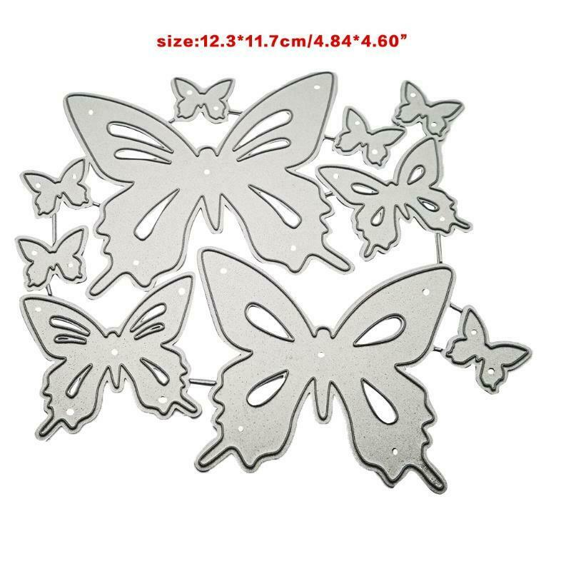 Beautiful Butterflies Carbon Steel Cutting Dies DIY Scrapbooking Photo Album