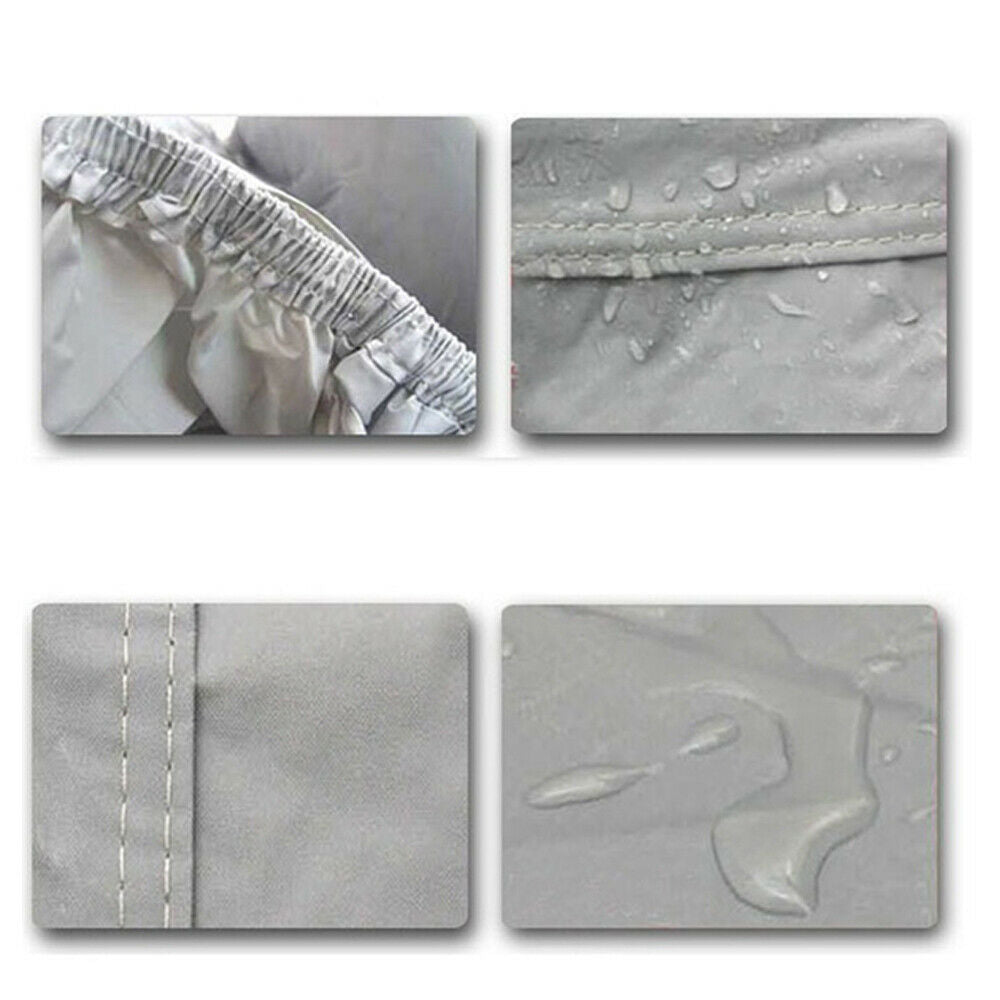 189'' UV Protection Car Cover Breathable Dustproof Full Car Cover Sedan L
