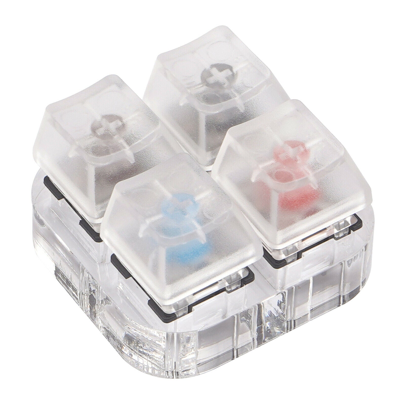 Professional 4 Switch Switches Tester Blank Keycaps for Mechanical Keyboard