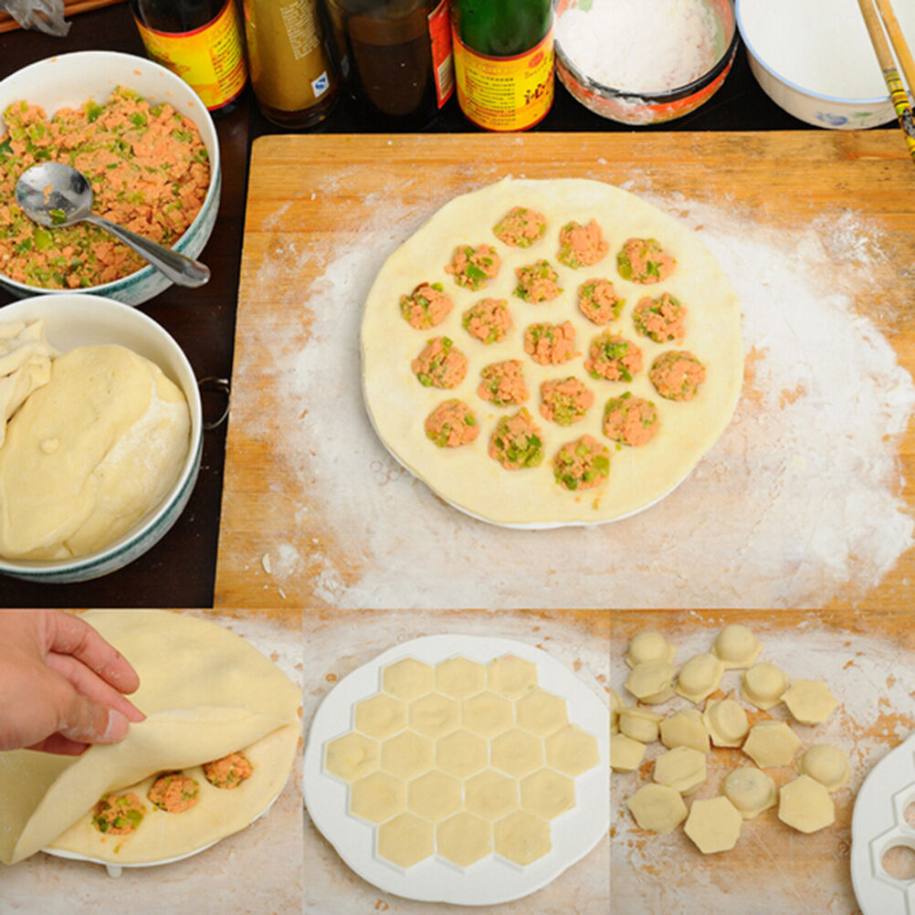 1Pc Dumpling Mold Maker Kitchen Dough Press Ravioli Making Mould DIY Maker BDAU