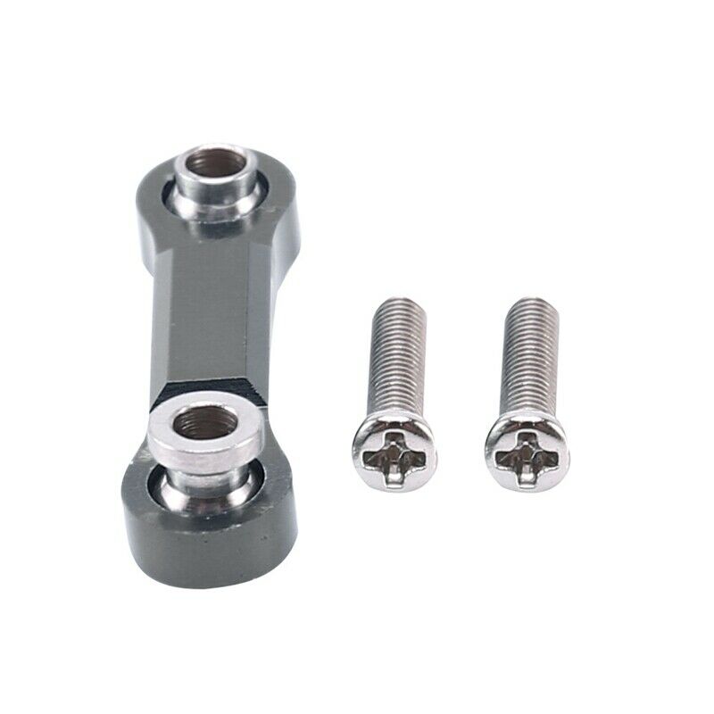 Servo Rudder Rod Metal Upgrade Rc Car Parts for Wltoys A959-B A969 A979,gray NN8