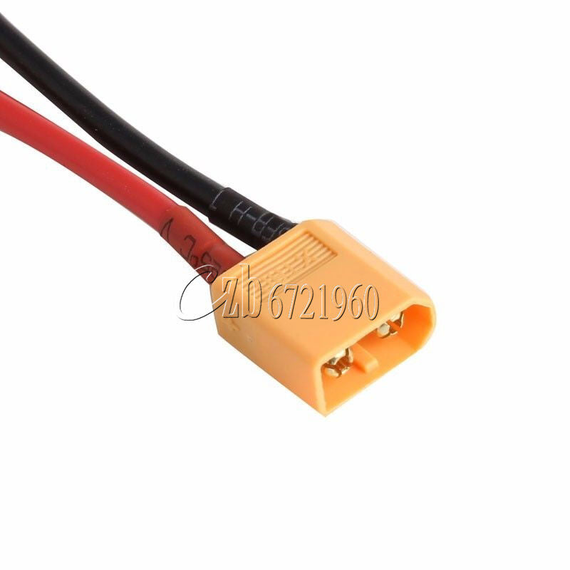 1 Pair XT60 Connector Male and Female W/ Housing 10CM Silicon Wire 14AWG Cable