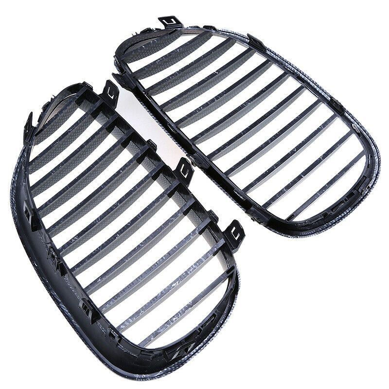 Front Bumper Radiator Grilles For BMW 5-Series E60 Sedan E61 Touring 2003-2010