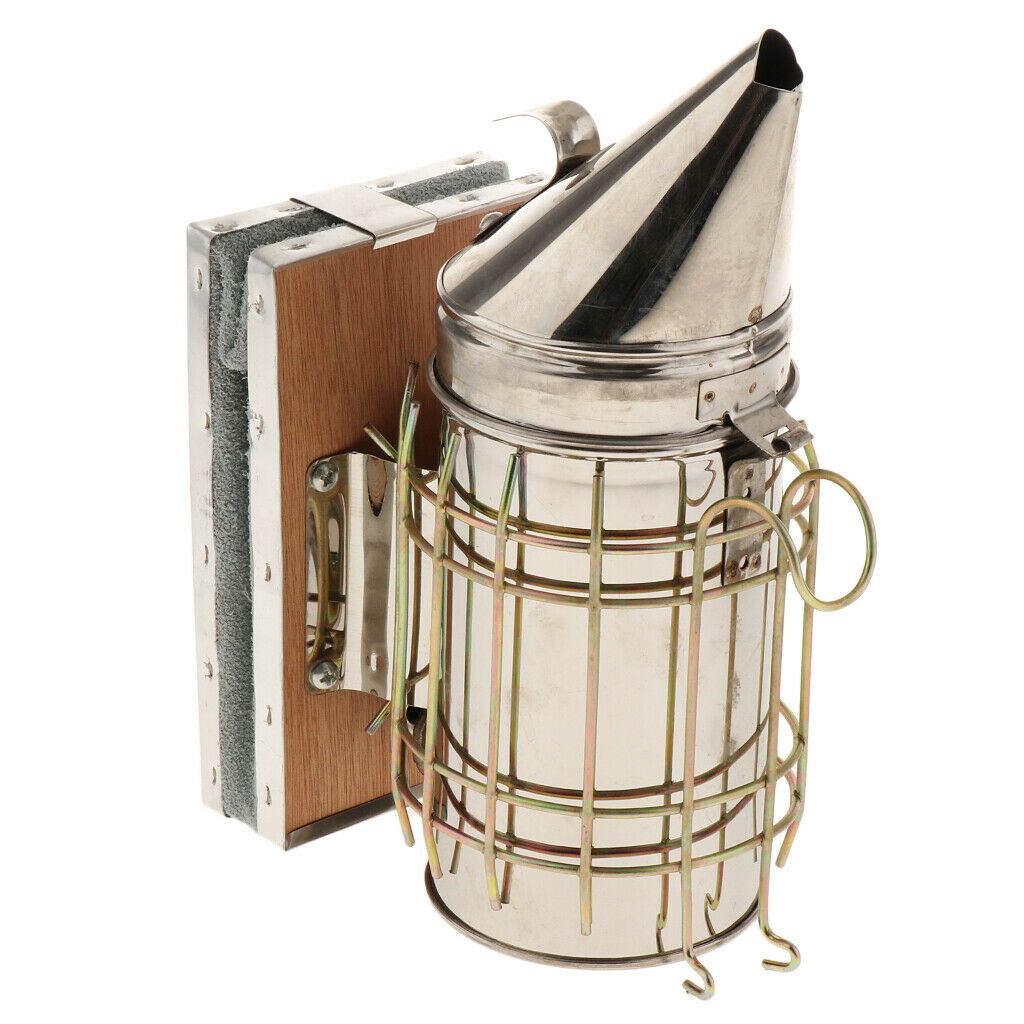 Bee Hive Smoker Honey Keeper Stainless Steel with Heat