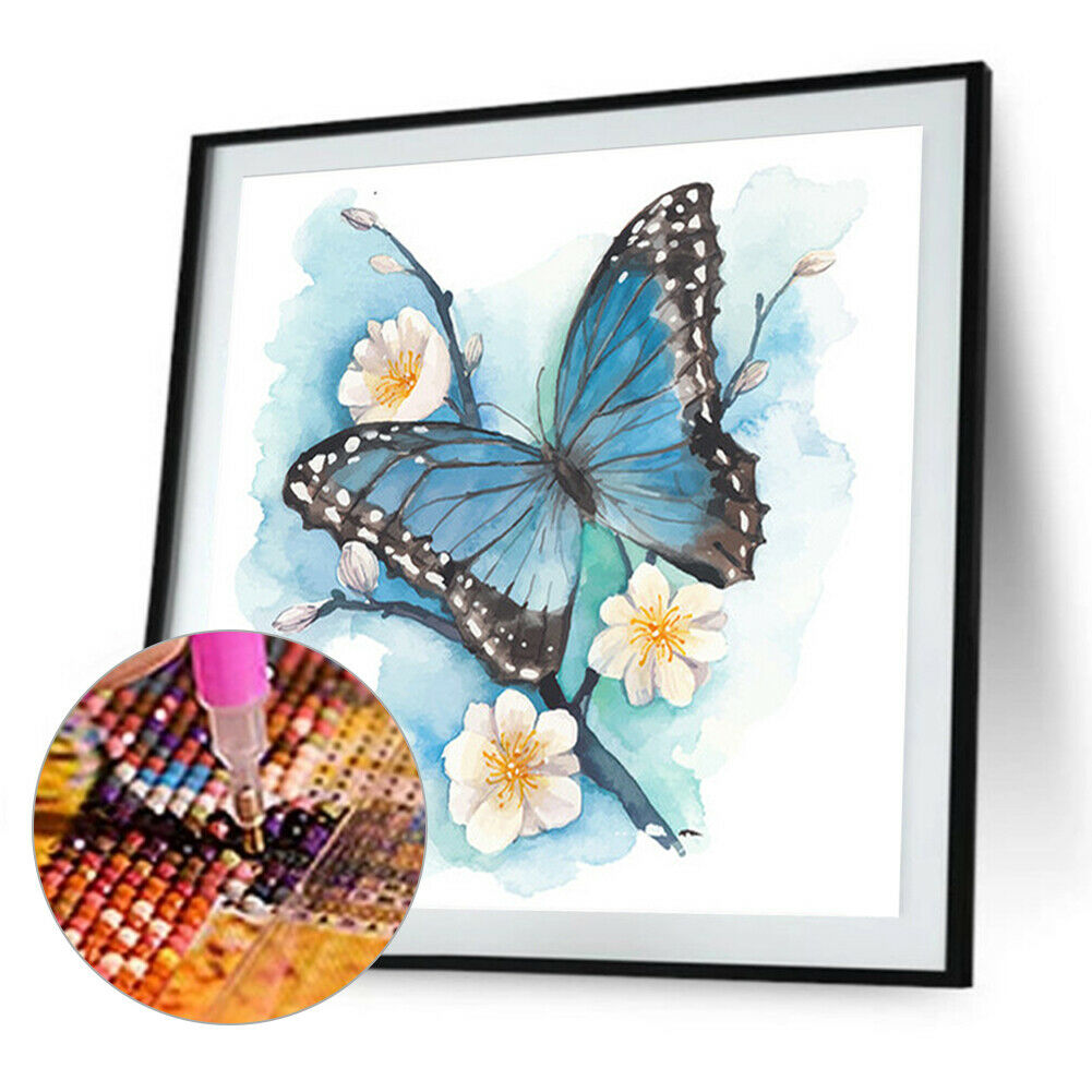 Butterfly 5D DIY Special Shaped Drill Diamond Painting Cross Stitch Mosaic @