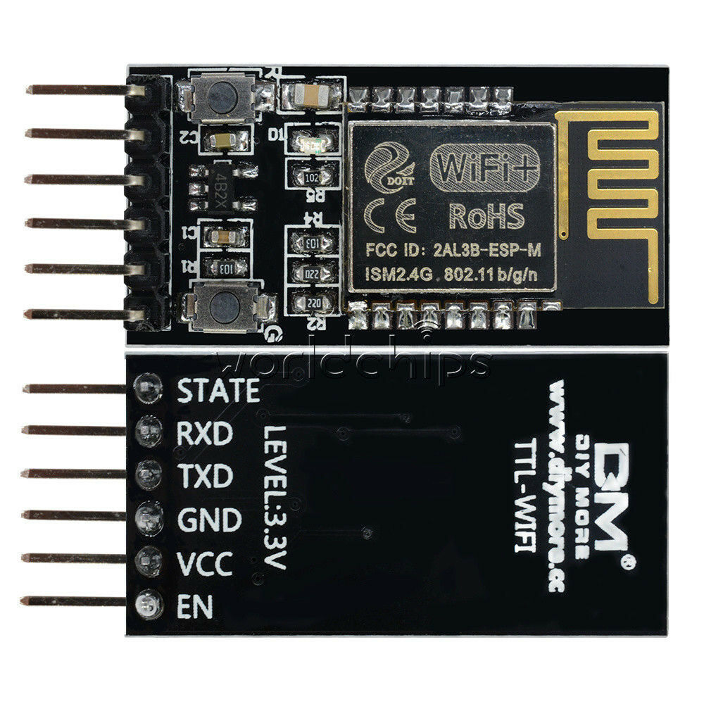 ESP-M2 ESP8285 Serial TTL to WiFi Compatible with Bluetooth HC-06 Module Board