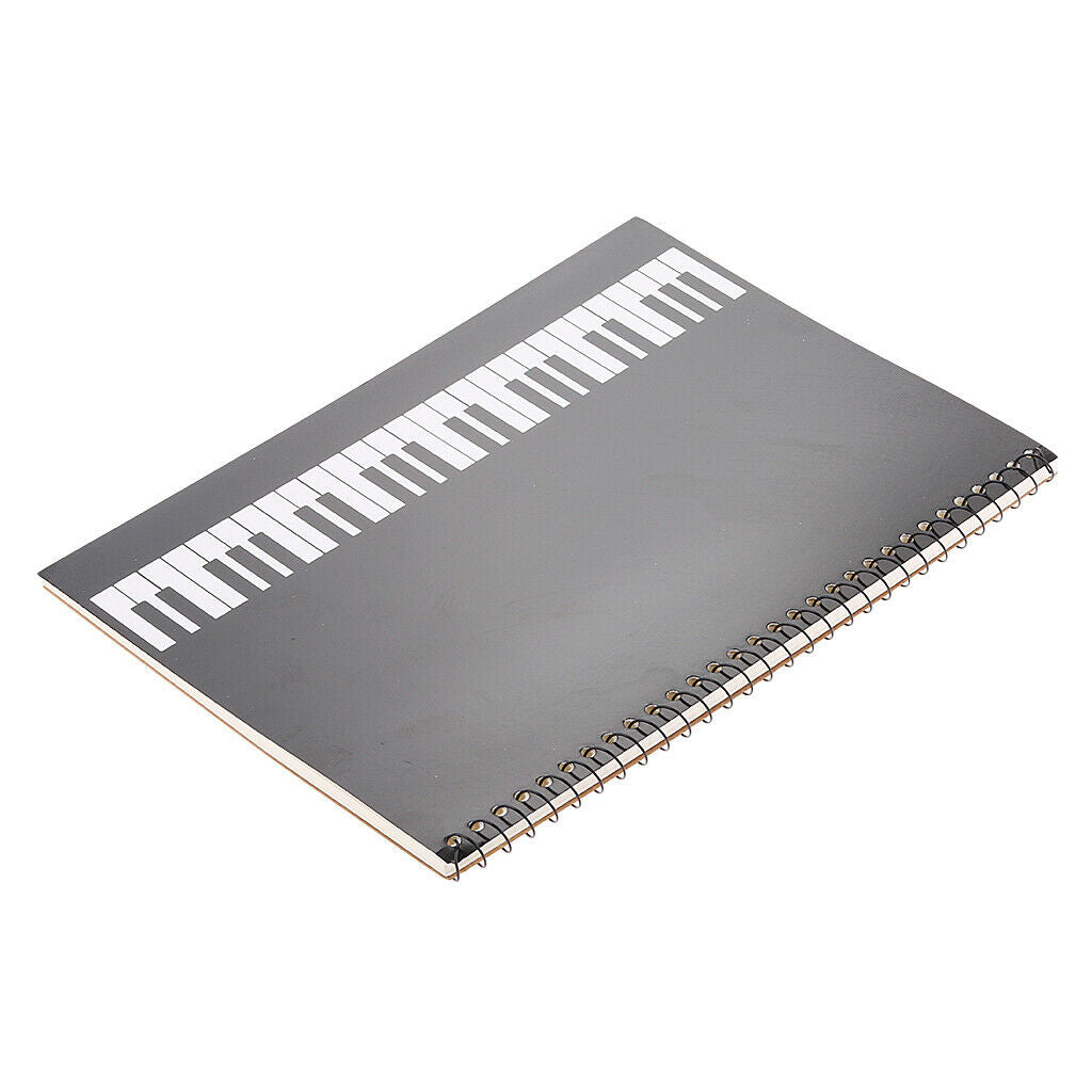 Notebook Paper Diary Book Travel Journal Notebook Music Notes Pattern