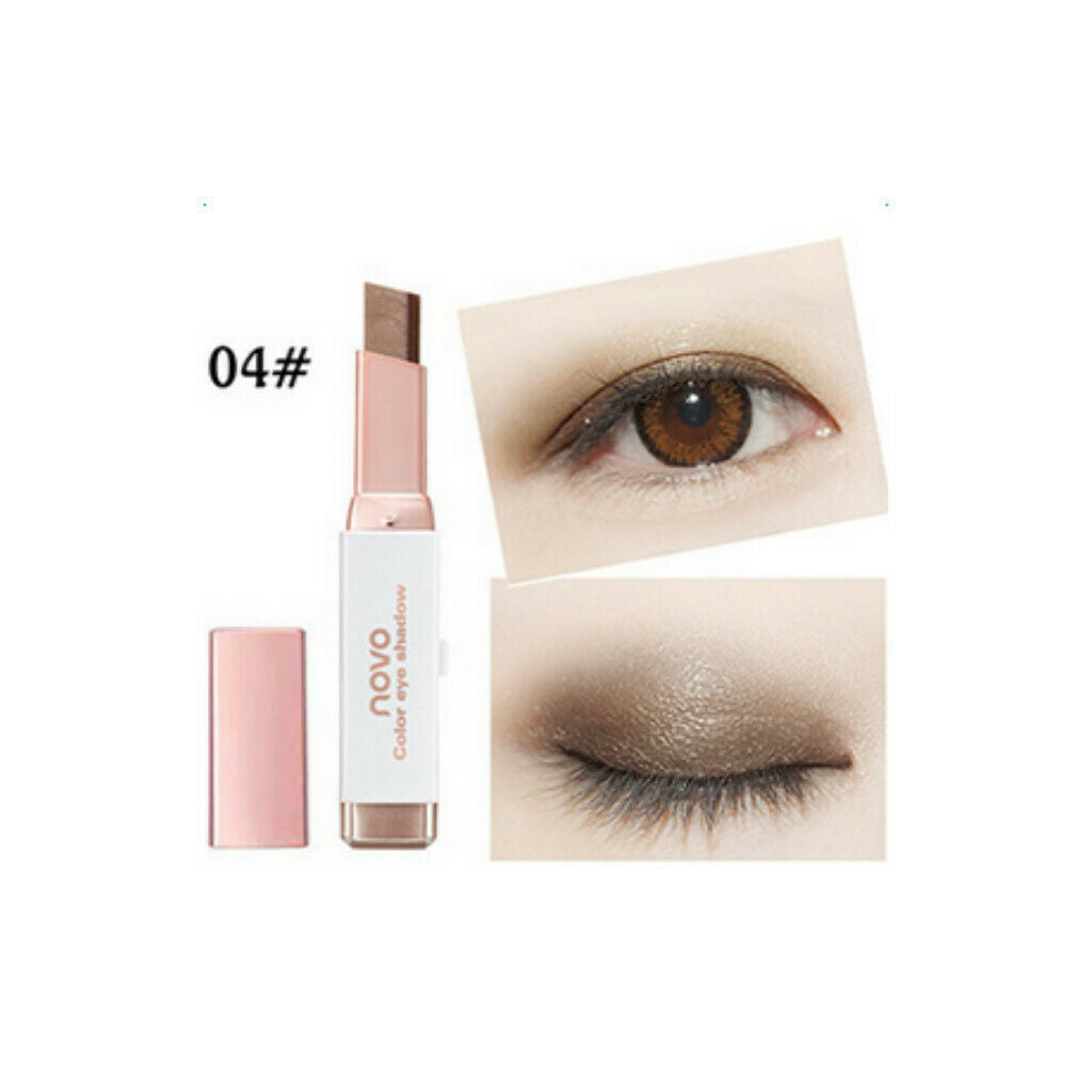 Dual Color Long Lasting Stick Gradient Color Matte Eye Shadow Pen 4