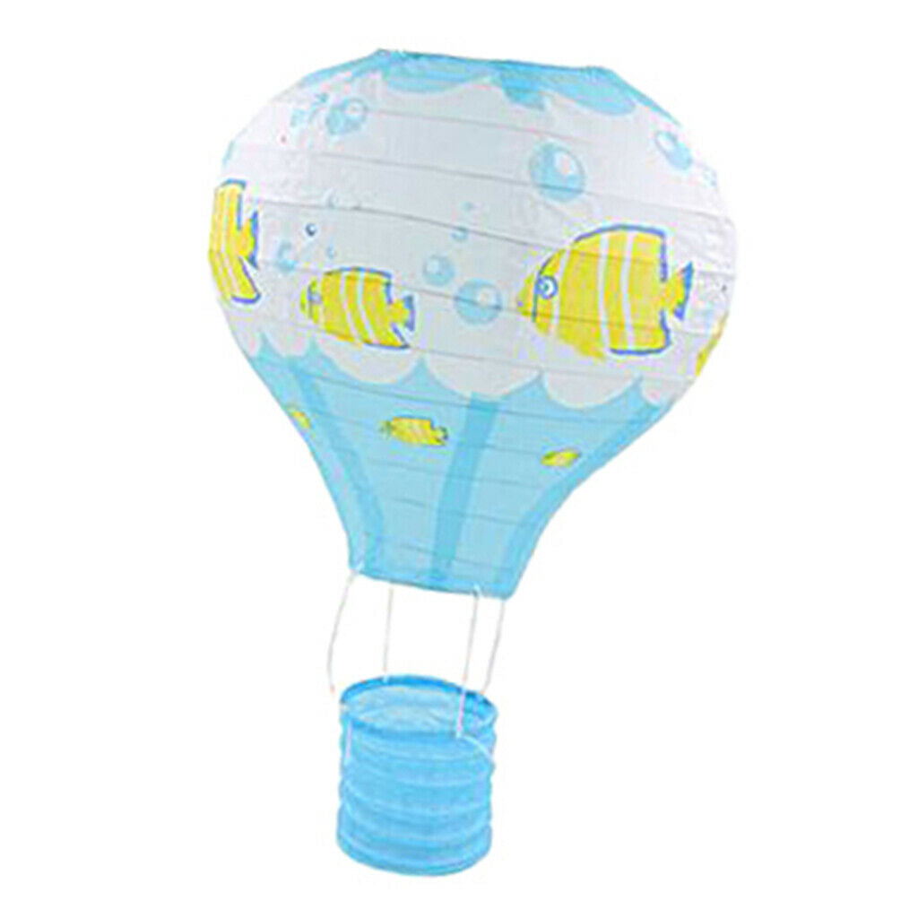 12 inch Hot Air Balloon Paper Lantern Lampshade Wedding Party Home Decor #4