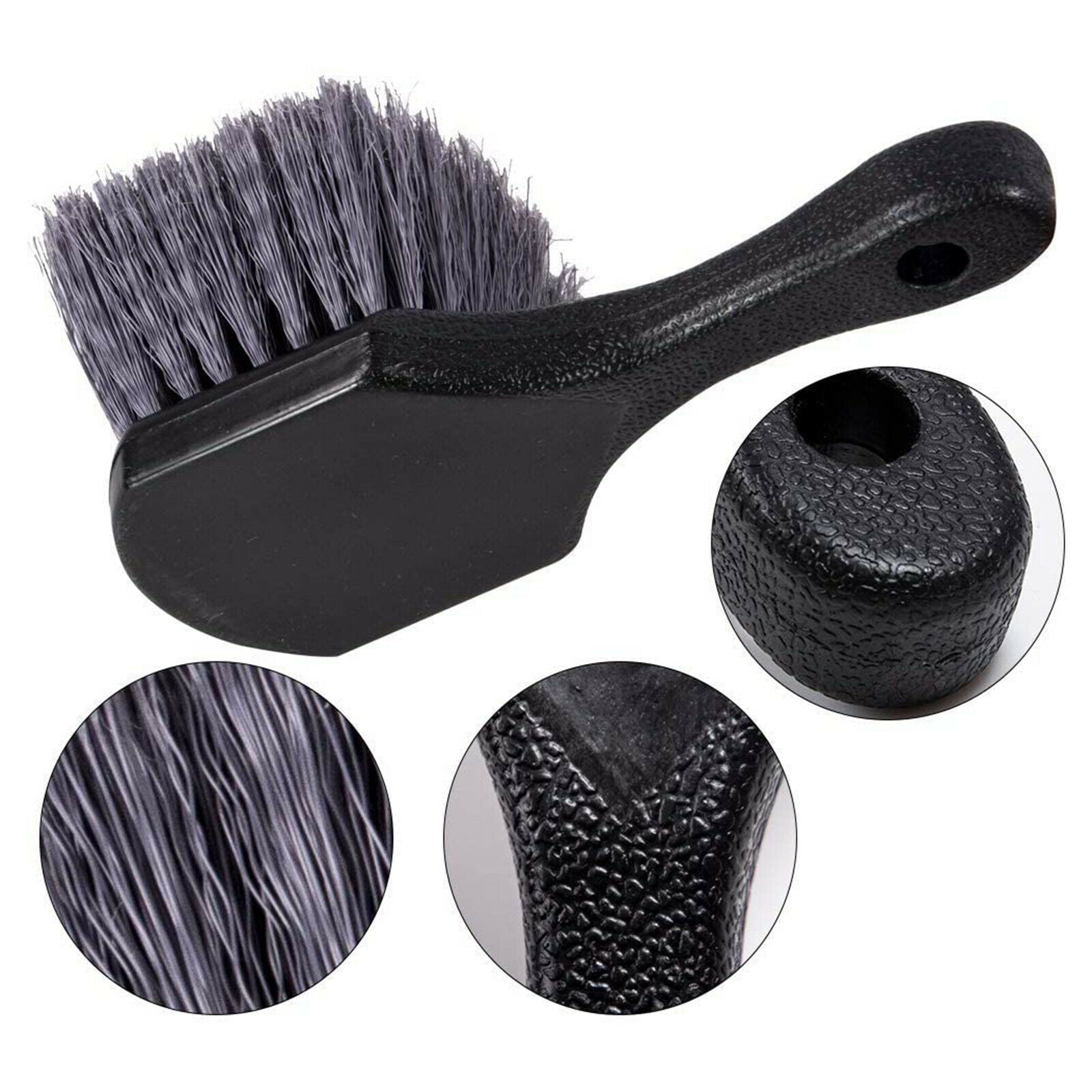 2PCS Car Detailing Brush Kit Vehicle Automobile for Clean Brush Car Care