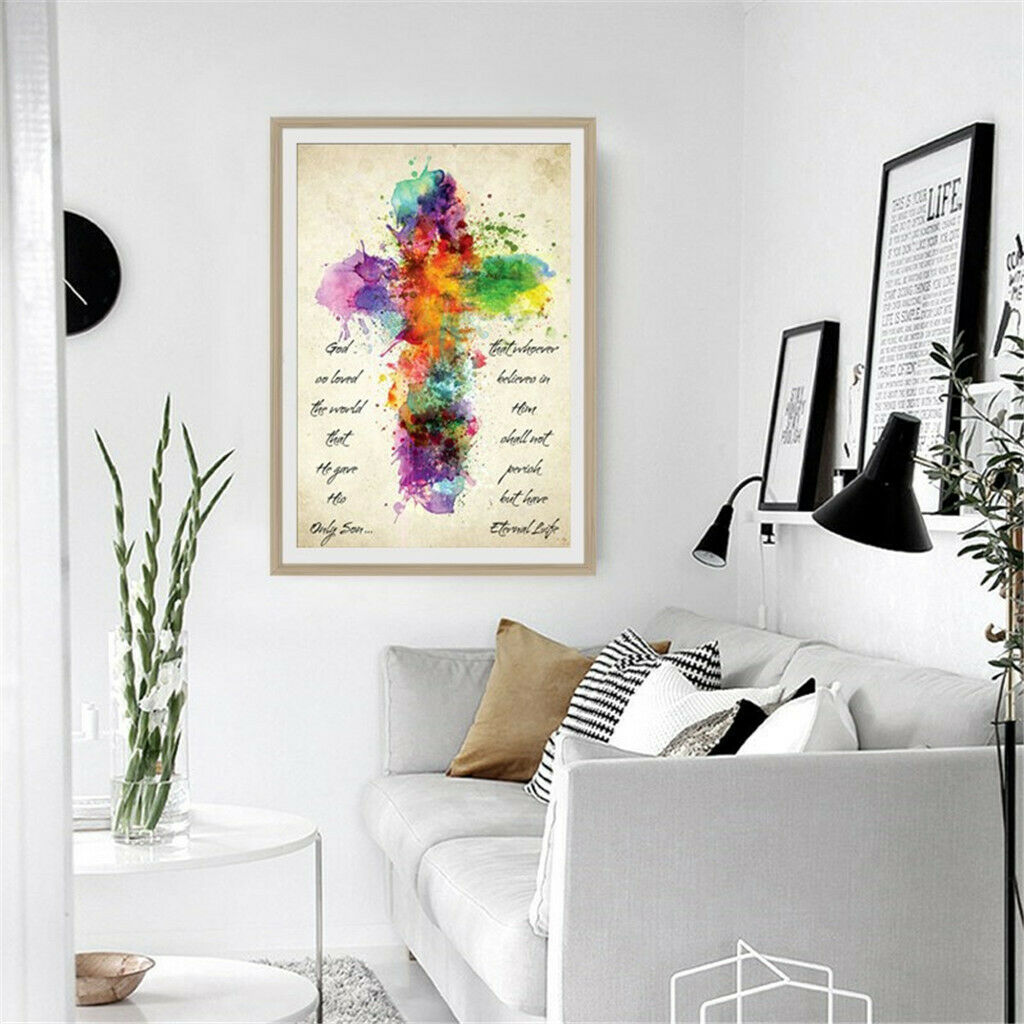 DIY 5D Diamond Painting Fantastic Picture for Home Wall Deocr Cross