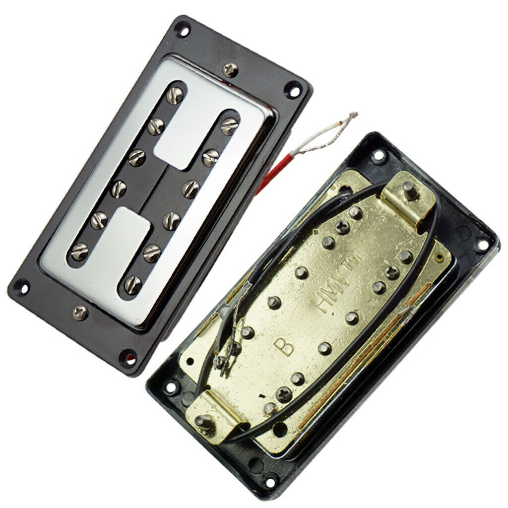 2pcs Guitar Humbucker Neck / Bridge Pickups Set for LP Electric Guitar