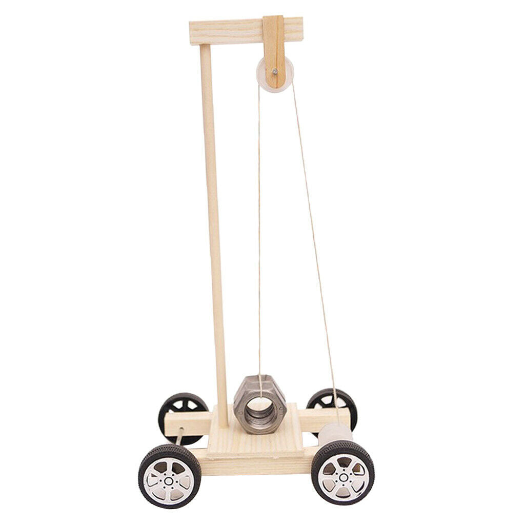 Puzzle DIY Technology Gravity Power Car Physical Experiment Teaching Tool