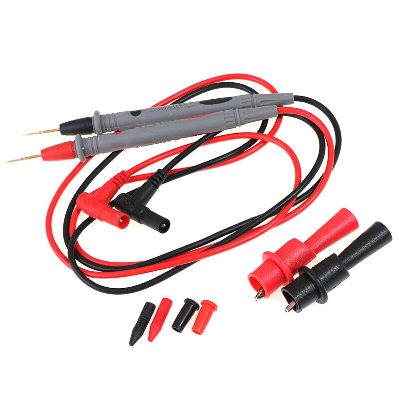 1000V20A Probe Lead Alligator Clip Crocodile Clamp Cable Multimeter TestB.ZY FT