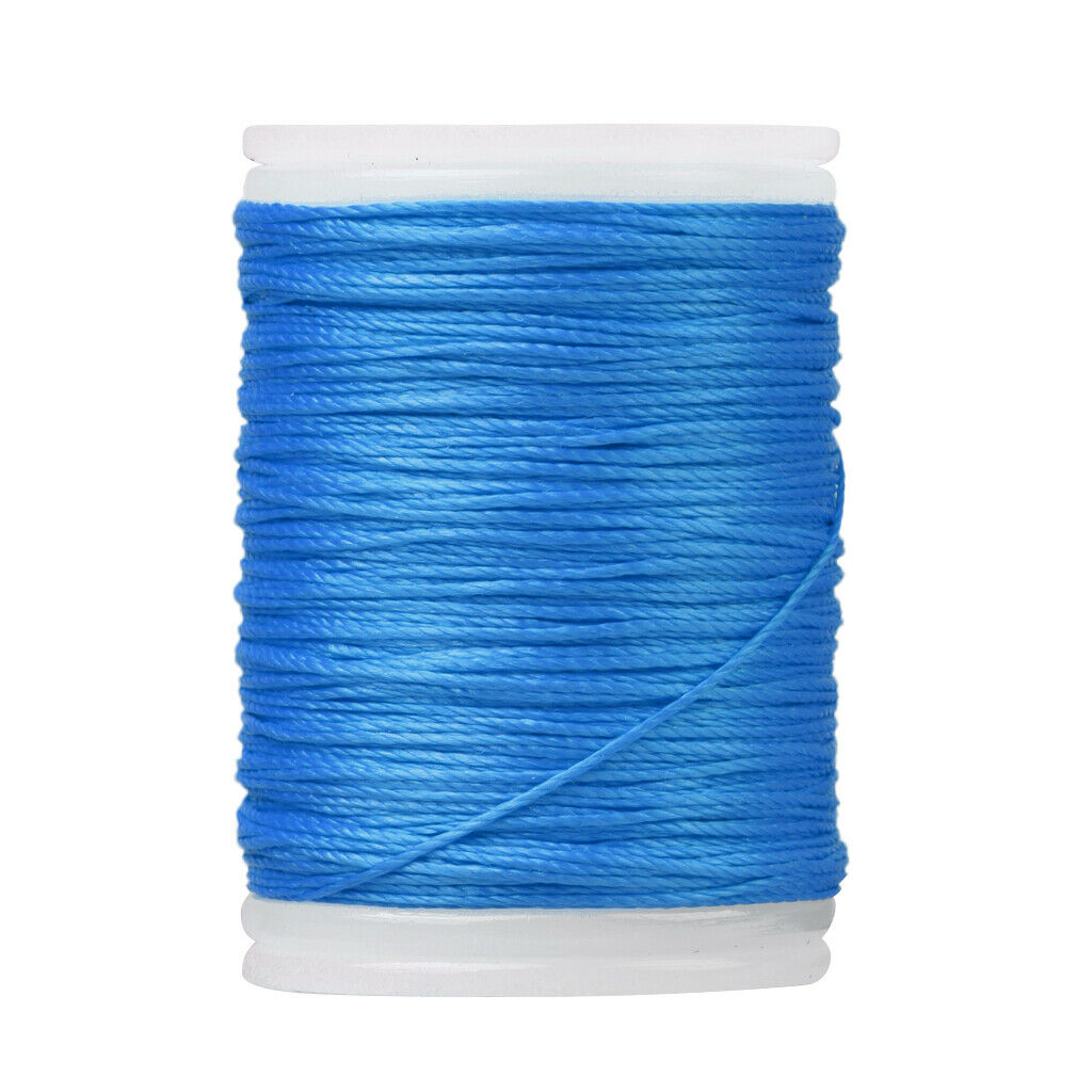 Pack of 2 120yard Bowstring Serving Material Wear-resistant Blue+Black