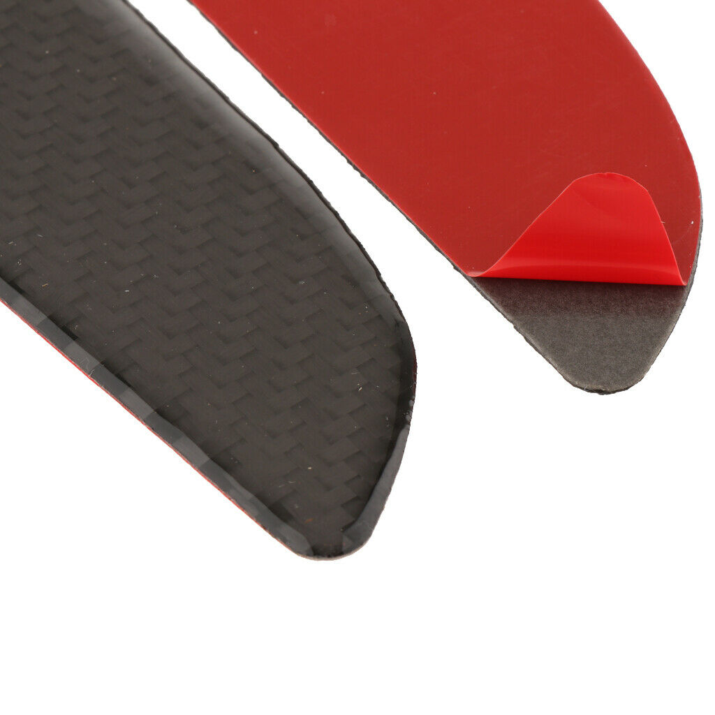 4-pieces Carbon Fiber Inner Door Decoration Strips Trim Car Accessories Fits for