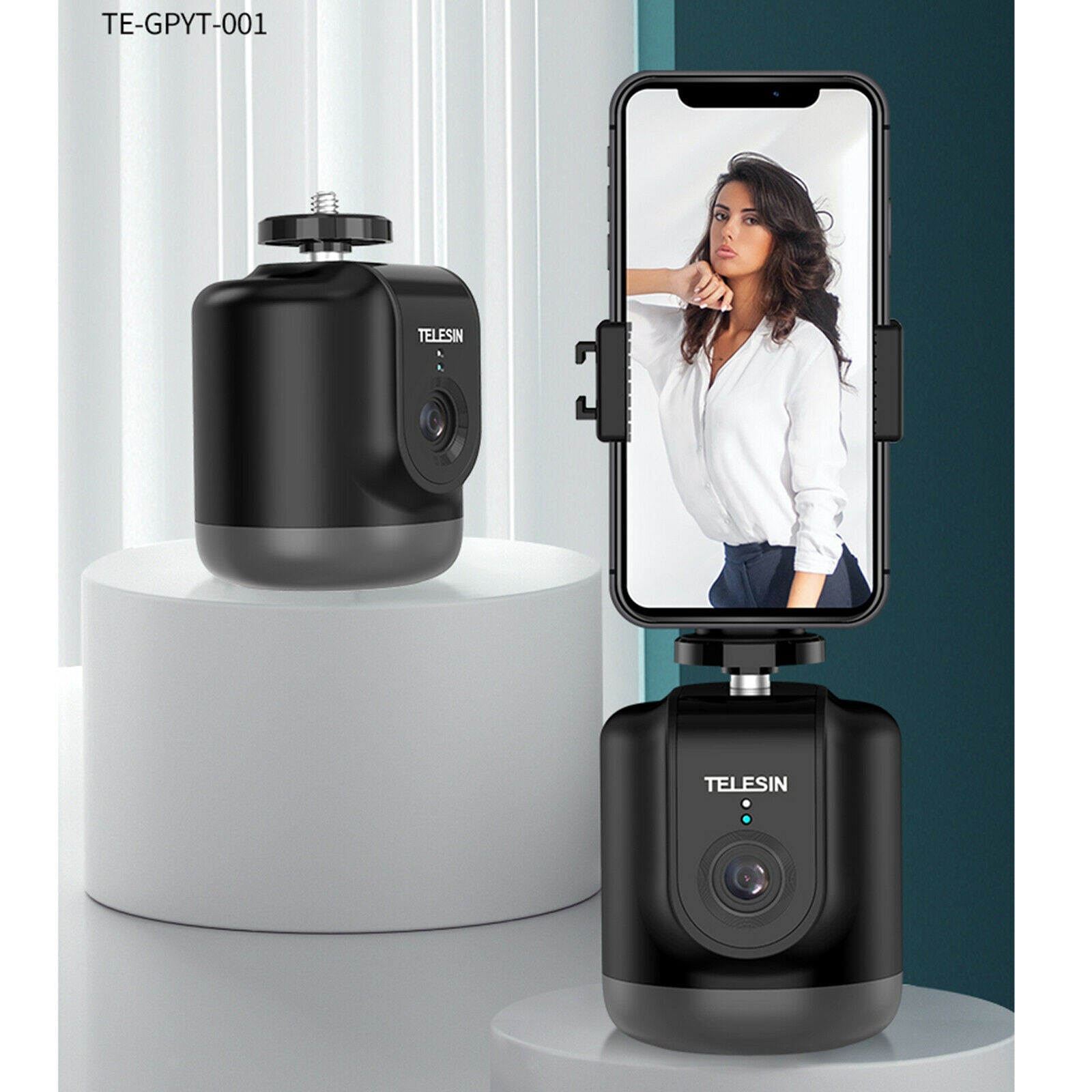 Smart Face Tracking Gimbal Camera Holder 360 Degree Follow Smartphone Vlog