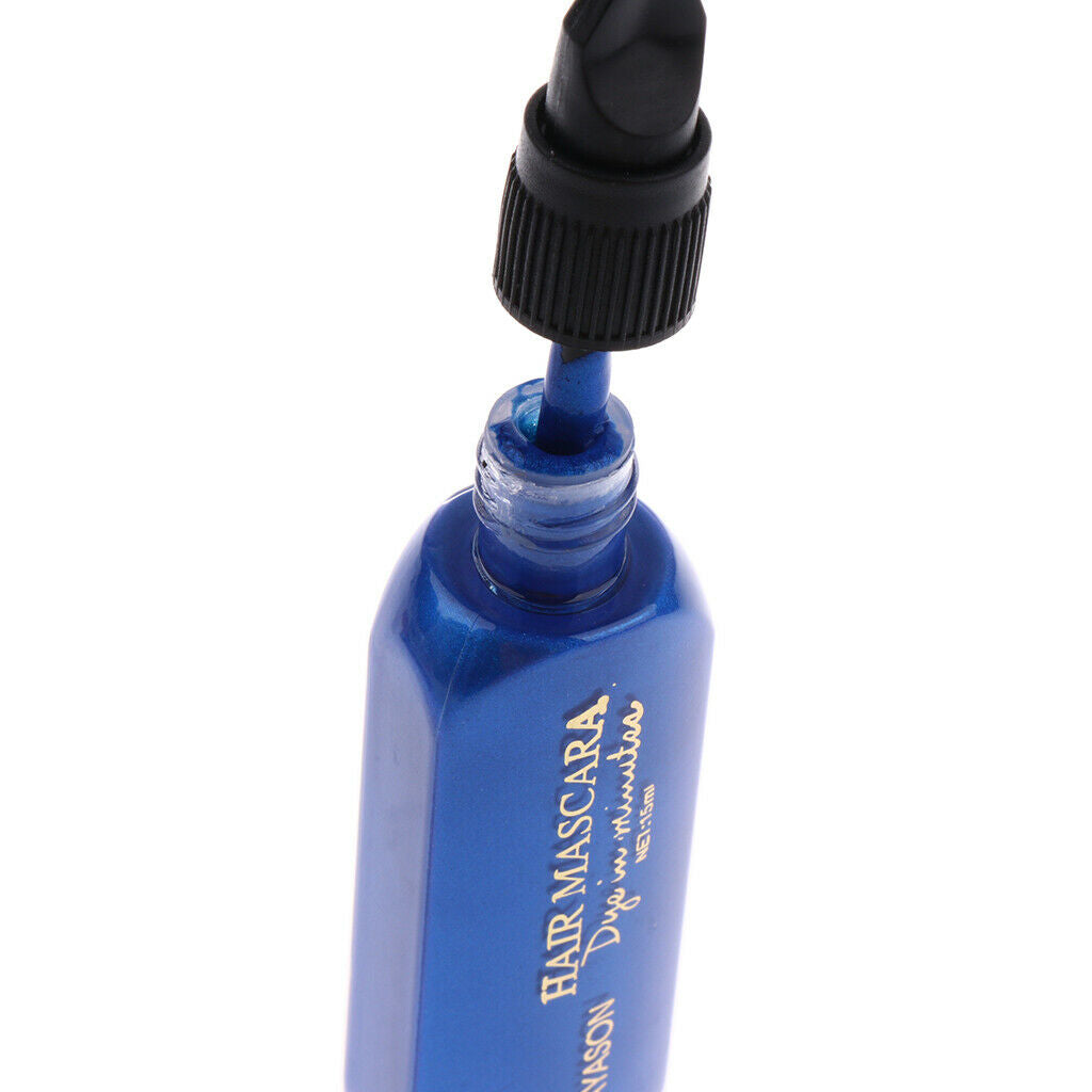 2x Temporary Color Hair Dye Mascara Hair Chalk Non-toxic Hair Dye Salon DIY
