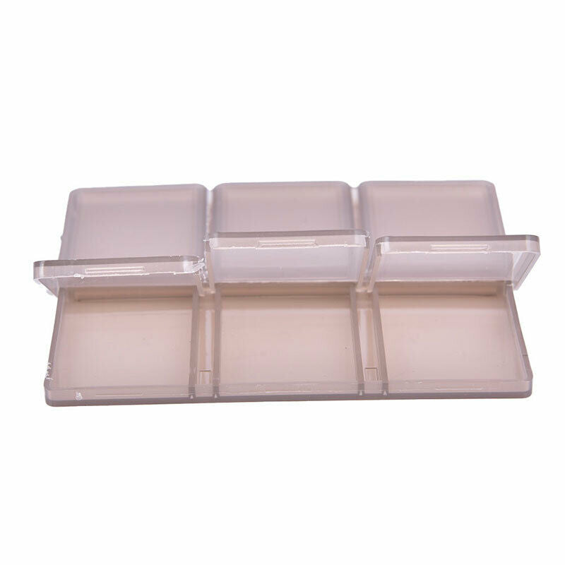 1PCS Plastic Portable Memory Card Holder Protector Storage Box Clear Ca.l8