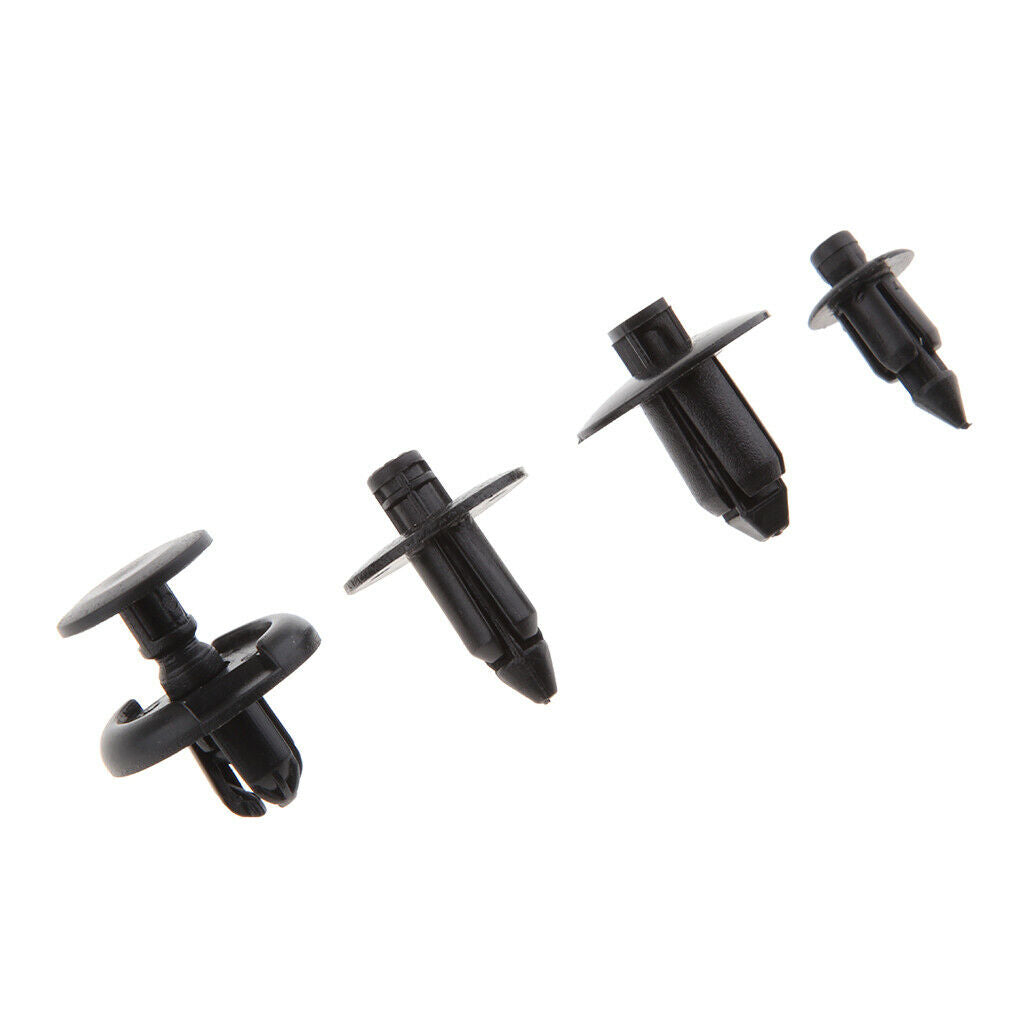 80 Piece Nylon Trim Panel Bumper Shield Retainer Fastener Rivet For M7/ M8