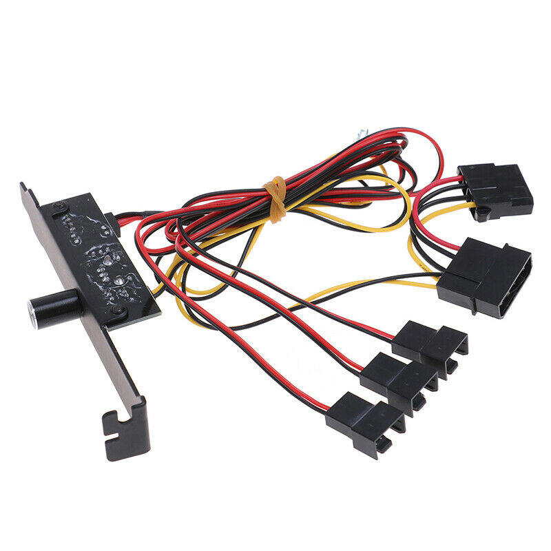 1Pc 3 Channels PC Cooler Cooling Fan Speed Controller for CPU Case HDD VG.l8