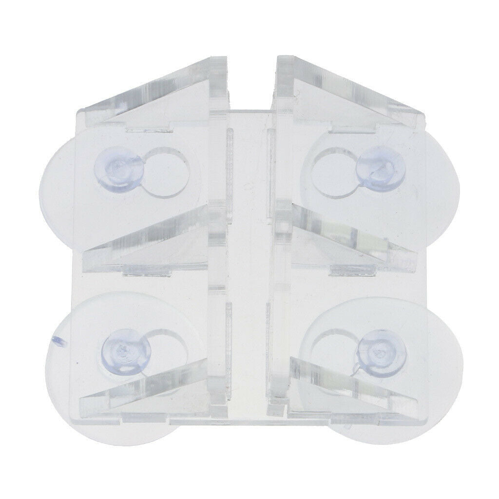 Divider Sheet Sucker Holder Suction Cup for Aquarium   Tank Transparent