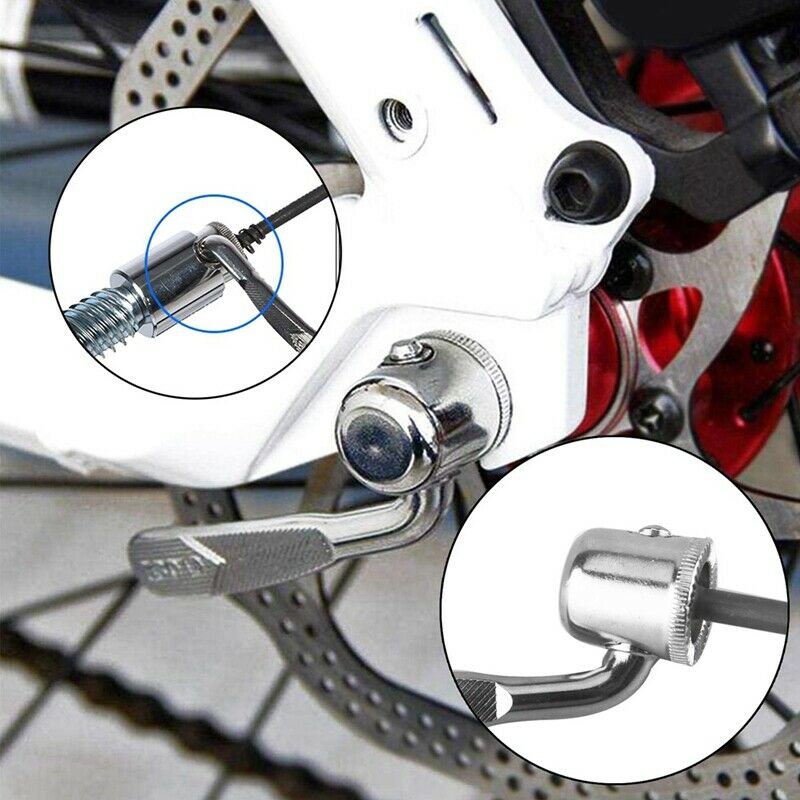 Bike Front Wheel Riser Block and  Release Rear Wheel Skewer for Indoor Bike Z9L2