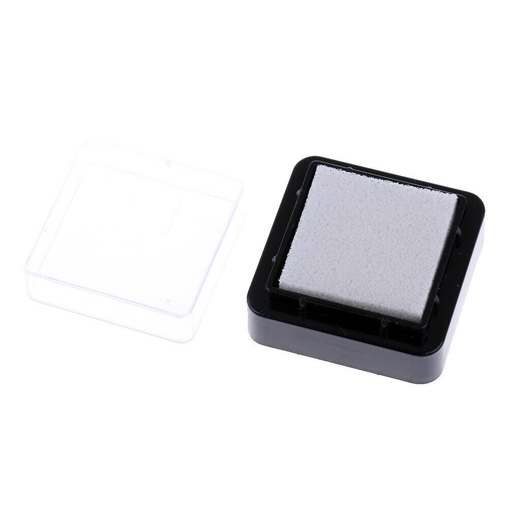 10x Import Blank Ink Pad DIY for Rubber Stamps Craft Scrapbooking Journals