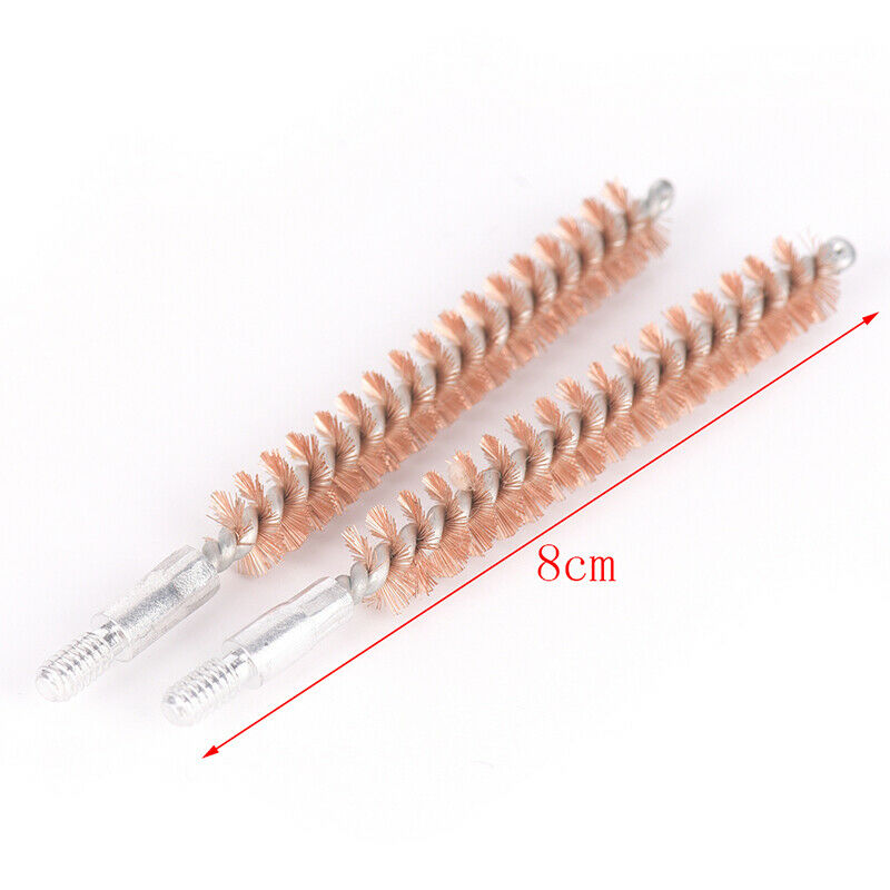 6Pcs/set 7.62mm Bore Brush Kit Brush For Thread 8-32 Gun Cleaning Tool Rod Brush