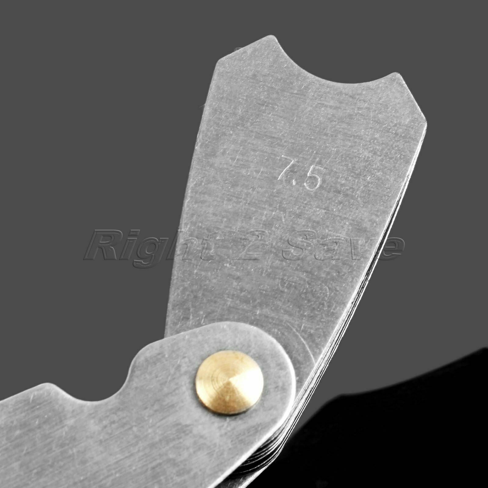 Standard R 7.5-15mm Gauge Radius Gauge Gage Measuring Gauging Tool High Quality