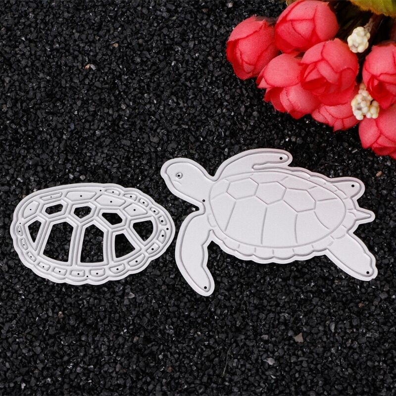 Turtle Metal Cutting Dies Stencil Scrapbook Paper Card Craft Embossing DIY