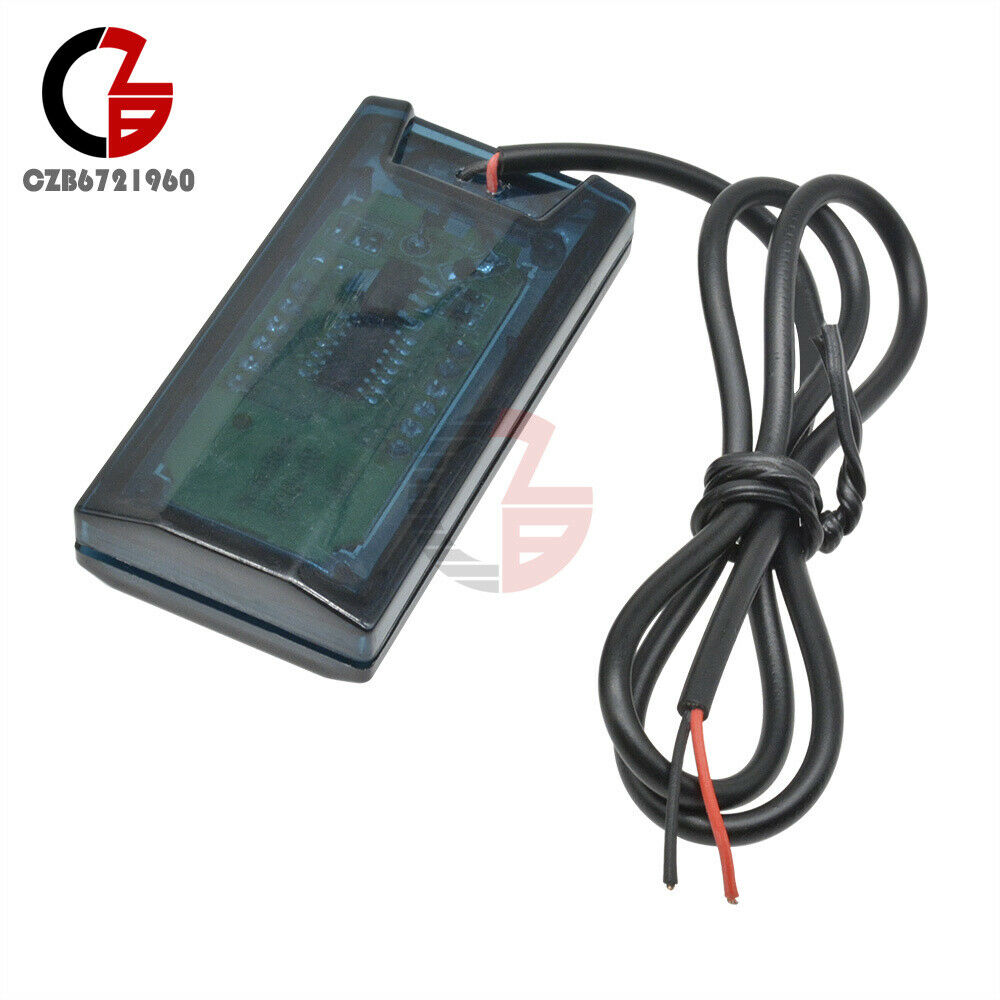 12V Gauge Panel Meter Digital LED Display Voltmeter Voltage For Car Motocycle