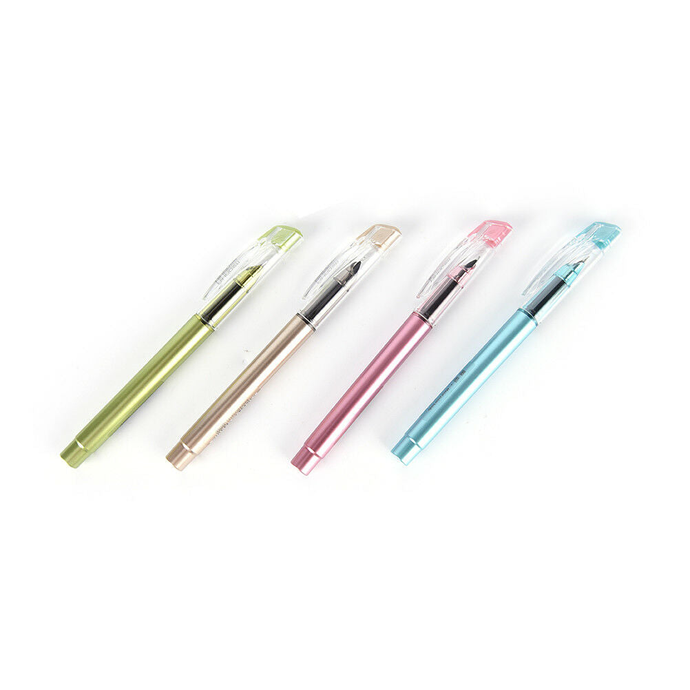 Plastic Calligraphy Fountain Pen Ink Pen For Writing Gift Korean Stationery Y1